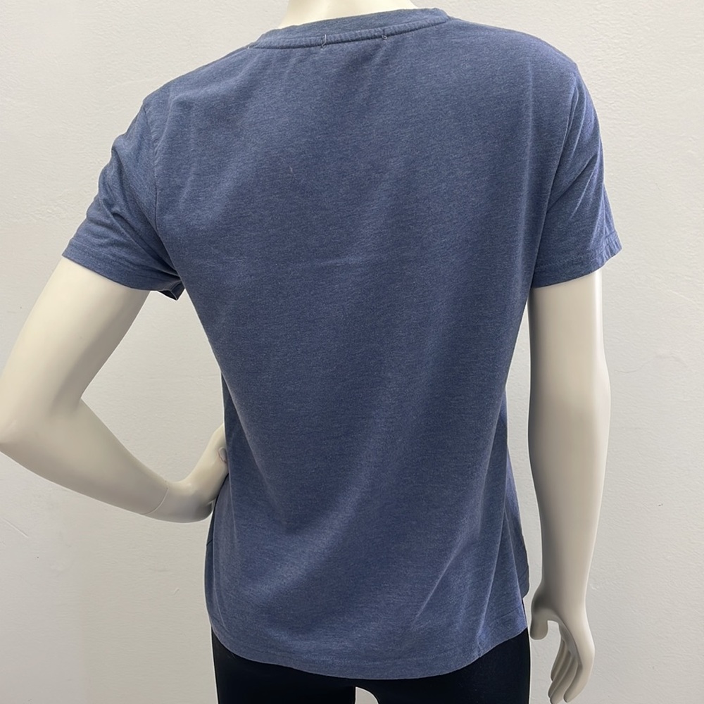 Blue T-Shirt with Pink Star - Picture 3 of 14
